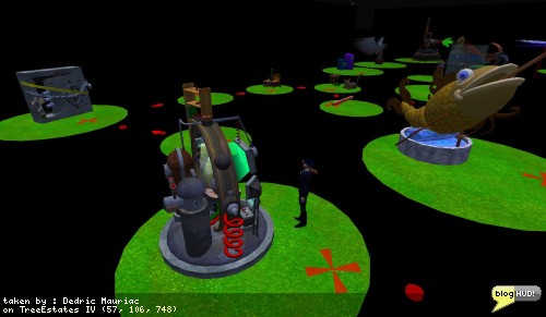 Odd world in a virtual world